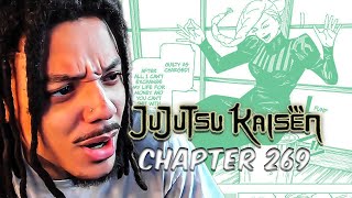 Jujutsu Kaisen Manga Reading WELL THIS CHAPTER WASINTERESTING  Chapter 269 [upl. by Ynoyrb]