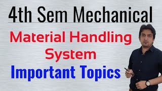 material handling system important questions material handling system important topics [upl. by Modesty]