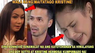 Dina Bonnevie ISINAWALAT na ang KATOTOHANAN sa Hiwalayang Oyo Boy Sotto at Kristine Hermosa [upl. by Ilatfen]