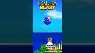 Sonic Blast Next SAGE 23 Demo shorts sonic fangame sonicthehedgehog sonicfangames sage [upl. by Yttam]