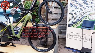 Wo ist mein EBike Der CFinder von Corratec und Kathrein zeigt es am Mobiltelefon [upl. by Eerej266]