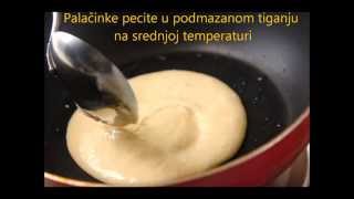 Recept za odlicne palacinke [upl. by Nappy]