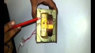 How to DisAssemble a Transformer of MicroWave Oven [upl. by Hayikaz966]