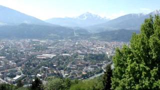 Panorama of Innsbruck from the Hungerburg Austria MOV00275MPG [upl. by Aerdnaxela137]