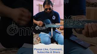 Gitar  Ab to adat si hai mujhko  MABVlogs [upl. by Acirrej310]