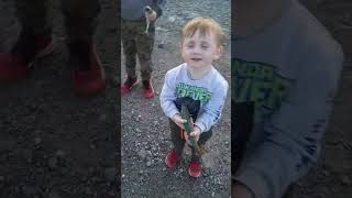 Mackrell fishing Holyhead breakwater with the kids seafishinguk [upl. by Miof Mela603]