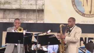 Newport Jazz Festival 2011 Wynton Marsalis  last 18 min [upl. by Haye]