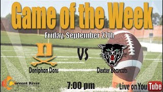 Doniphan vs Dexter Football [upl. by Mackenzie]