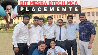 Revealing the Reality of Placements at BIT Mesra Watch Before Choosing MCA or BTech [upl. by Aicenad]