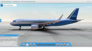 Airbus A320 Landing Gear System  CBT from Navcon Aerospace [upl. by Wall]