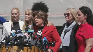 quotGuilty guilty guiltyquot Gloria Allred speaks after Bill Cosby verdict [upl. by Ystap]