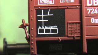 ModellbahnNeuheiten 334 Fleischmann 521607 2erSet Güterwagen [upl. by Aimehs]