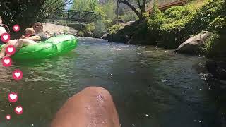 UTAH  IDAHO LAVA HOT SPRING RIVERTUBING 2024 [upl. by Vanhook600]