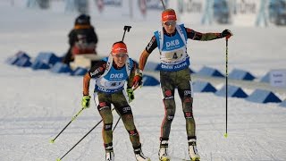 IBU World Championships Relay Women Holmenkollen  11032016 [upl. by Screens]