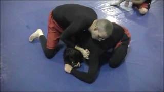 Front Head lock to Peruvian Necktie and Multiple Submission Options [upl. by Olivie]