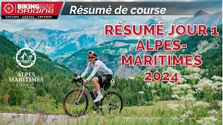 AlpesMaritimes 2024  Résumé du jour 1 BikingMan Origine [upl. by Htiffirg]