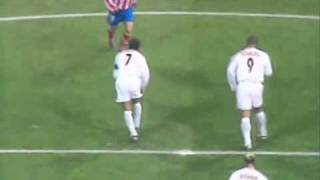 gol de Ronaldo en 14 segundos Real Madrid vs Atletico de Madrid temp 20032004 [upl. by Aterg657]