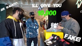 I TRIED TO SELL FAKE NIKE AIR MAGS AT SNEAKER STORES [upl. by Saxela463]