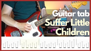 The Smiths  Suffer Little Children Guitar tabs [upl. by Lottie]