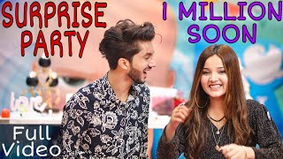 💥RABEECA KHAN💥WITH💥HUSSAIN TAREEN💥“1MILLION SOON” 🎉SURPRISE PARTY 🔥FULL VIDEO🔥 [upl. by Beekman79]