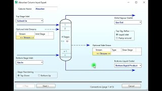 Aspen HYSYS Lecture 11 Absorber [upl. by Nue]