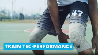 Compression Knee Sleeve TRAIN  TEC S PRO [upl. by Eiramlirpa]