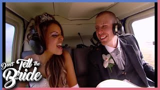 Dont Tell The Bride  Laila And Nick Helicopter Ride [upl. by Montague329]