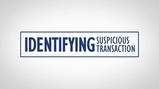 AMLCFT Awareness – Identifying Suspicious Transaction Red Flags [upl. by Demeter]