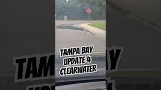 TAMPA BAY UPDATE 4 CLEARWATER WATER love song ion tampabay fl gulfcoast atlantis RISING [upl. by Alag]