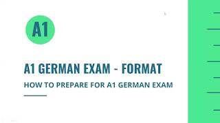 Goethe Institute A1 Exam Pattern  Listening Reading Writing Speaking  Registration and Fee [upl. by Bellew]