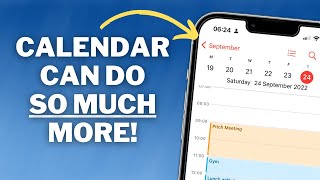 Master the iPhone Calendar App with these Tips [upl. by Ycnan]