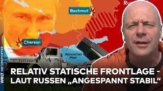 PUTINS KRIEG Ukrainische Luftabwehr im Dauereinsatz  Frontlage laut Russen „angespannt stabil“ [upl. by Dawes]