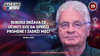 INTERVJU Dejan Lučić  Duboka država će učiniti sve da spreči promene i zadrži moć 1972024 [upl. by Ly979]