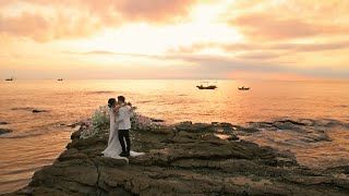 Elopement Wedding  Wedding in Do Son Hai Phong [upl. by Adnirb]