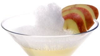 Molecular Cocktail  Apple Martini Recipe [upl. by Ahseal]