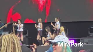 NMIXX Love me like this BST Hydepark London 14072024 [upl. by Eniortna]