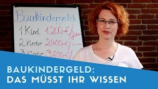 ▶ Alles zum Baukindergeld 2019 [upl. by Nitsyrc804]