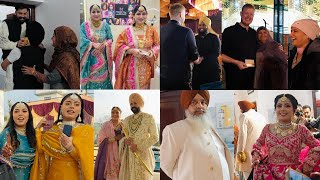 AGEYA VIAH WALA DIN  SOHRA FAMILY DE WEDDING OUTFITS  GORA TRYING INDIAN FOOD  INDER amp KIRAT [upl. by Nosa]