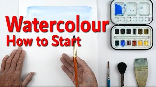 Watercolour Painting Absolutely what You need to Know to get Started  PART 1 [upl. by Girardi]