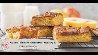 National Blonde Brownie Day  January 22 [upl. by Shear486]