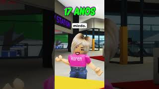 👼NACIMIENTO A MUERTE de una BUENA KAREN 💀 ¡En Roblox Brookhaven RP [upl. by Ilehs]