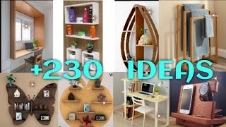 230 IDEAS EN MADERA QUE PUEDES HACER Y VENDER POR MUCHO DINERO Ideas de Bricolaje ¡⛔🔥💲 [upl. by Ylle]