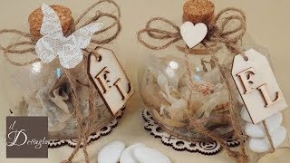 Tutorial Bomboniera Fai Da Te Matrimonio Shabby Chic  Il Dettaglio [upl. by Innavoij]