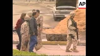 Roadside bomb in Baghdad sniper injures US soldier [upl. by Sisely795]