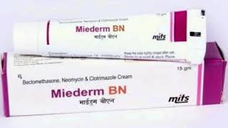 Miederm BN CREAM Beclomethasone Neomycin amp Clotrimazole Cream [upl. by Atterg]