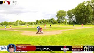 D1 Hoboken Pioneers vs Merchtem Cats 20240622 Game2 [upl. by Ameyn]