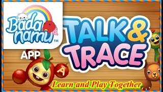 Badanamu  Talk and Trace  Badanamu song Learn and Play Together  Letters [upl. by Ayidah]