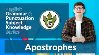 English Grammar amp Punctuation Subject Knowledge Series  Apostrophes [upl. by Nnaesor731]