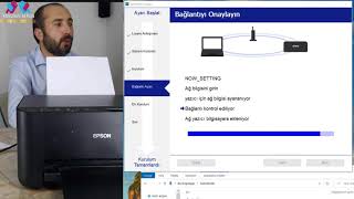 Epson L3150 L3151  L Serileri usb ile wifi kurulumu nasıl yapılır [upl. by Aynat]