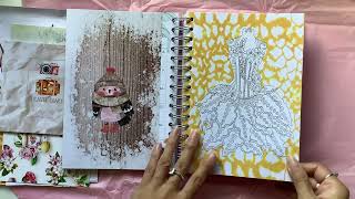 ASMR Daphne’s Diary 2022 planner flip through [upl. by Davenport]